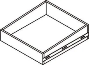 Overlay Shaker Cabinet Roll Out Shelf 18" - 36"