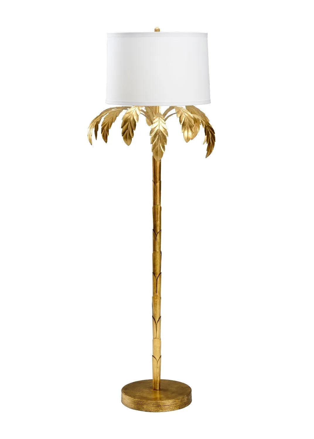 Palm Gold Floor Lamp