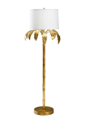 Palm Gold Floor Lamp
