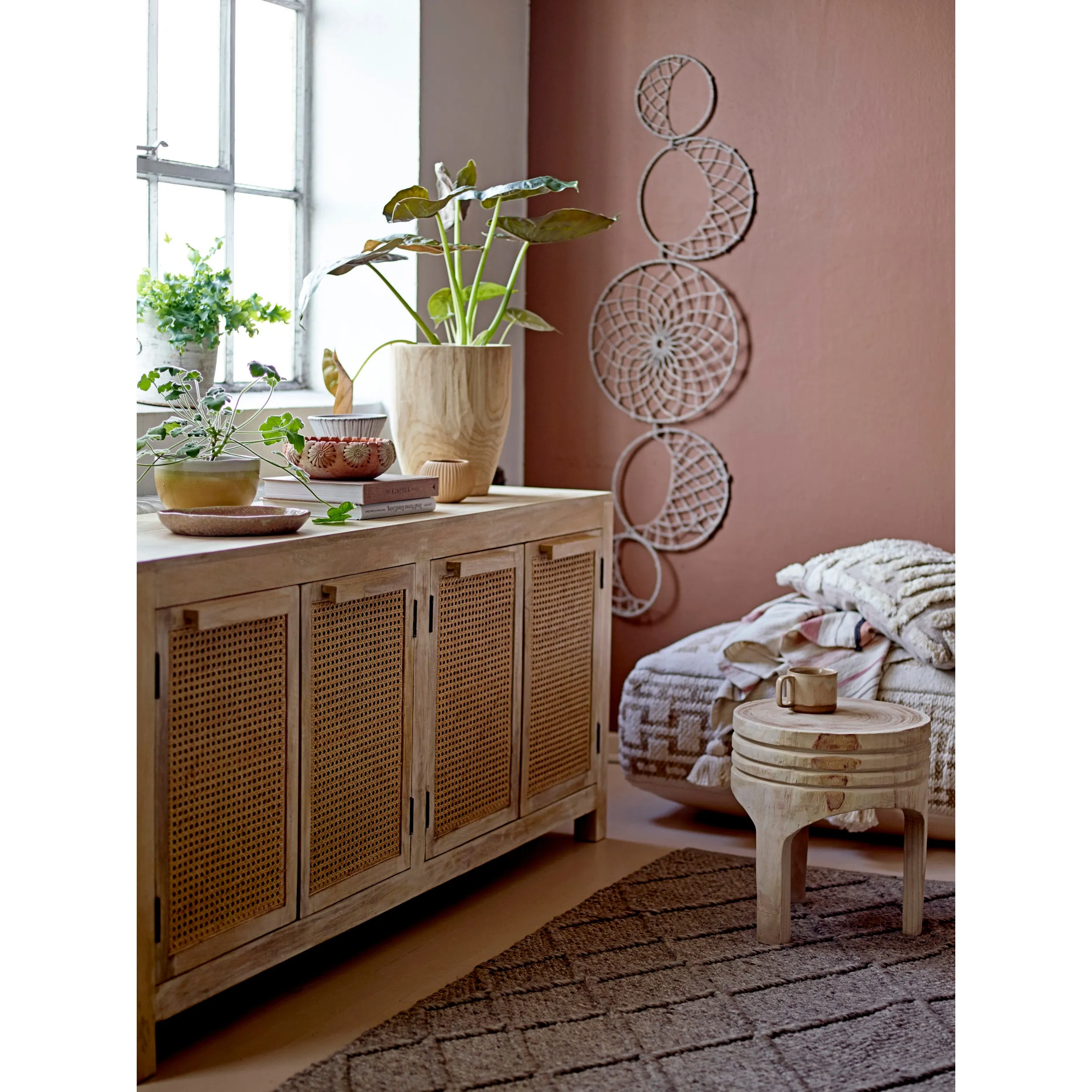 Paulownia Wood Planters, Set of 2