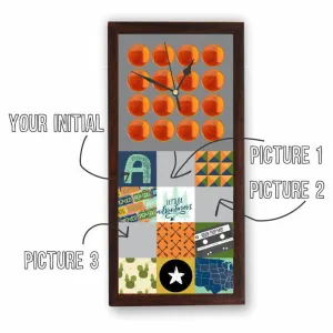 Personalised Wall Clock <br> Boy