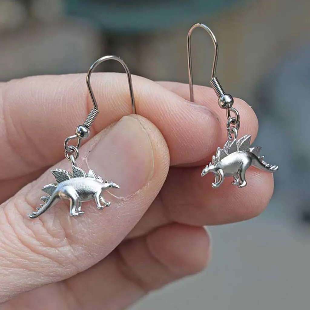 Pteradactyl & Stegosaurus Earrings