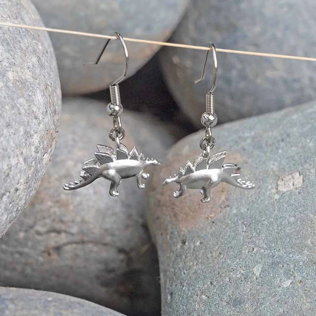 Pteradactyl & Stegosaurus Earrings