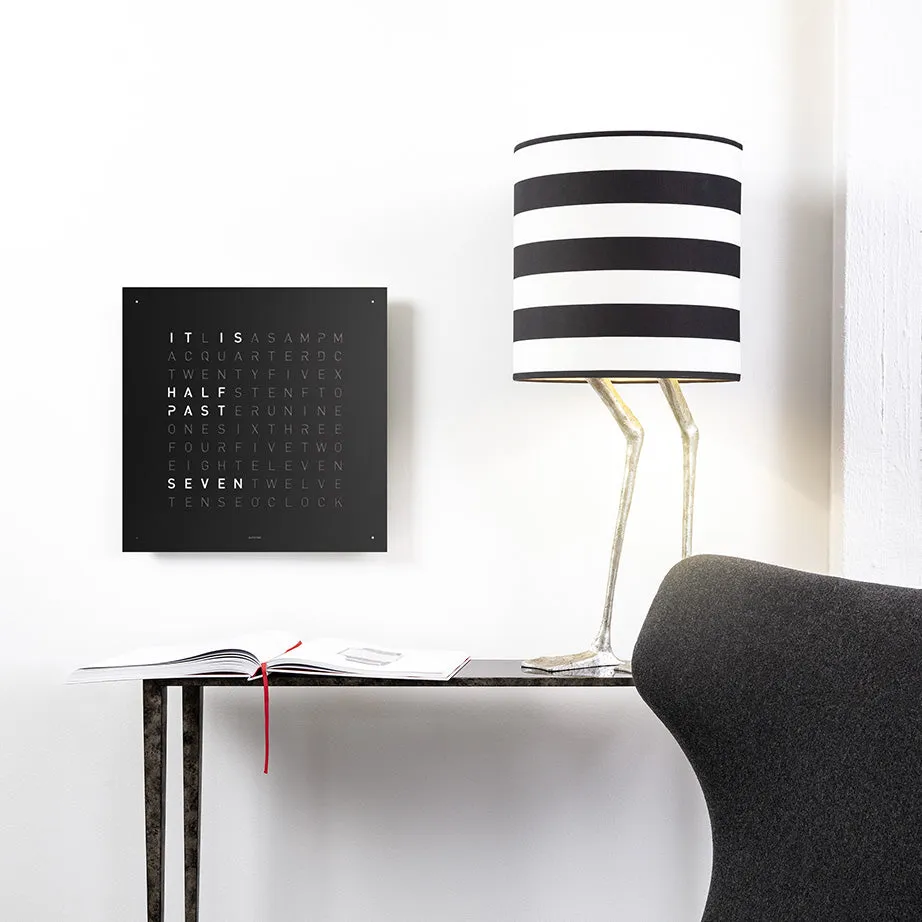 QLOCKTWO Wall Clock | Powder Coated Steel