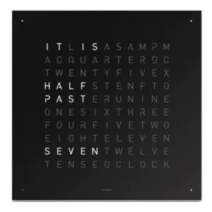 QLOCKTWO Wall Clock | Powder Coated Steel