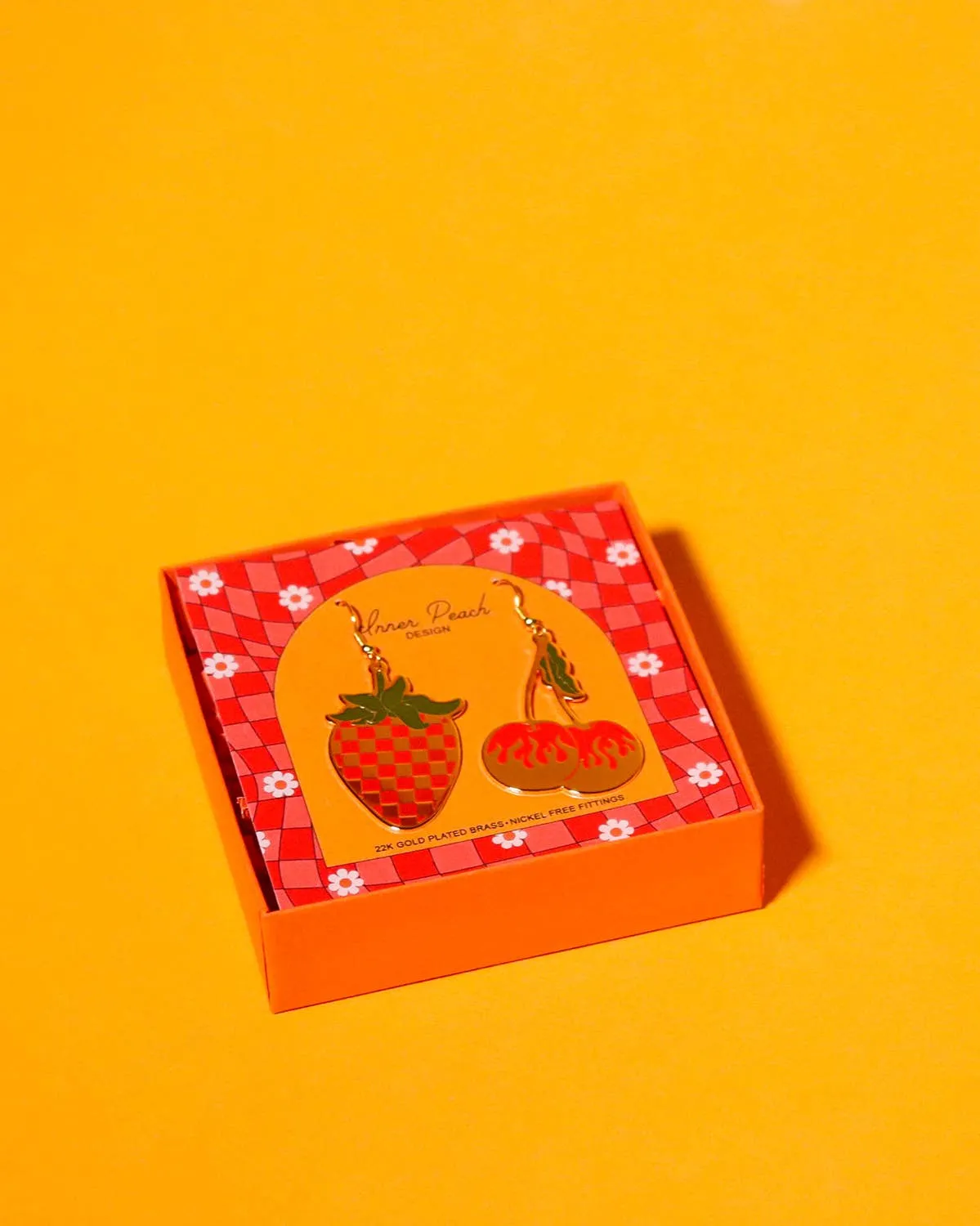 Red Hot Mismatch Earrings