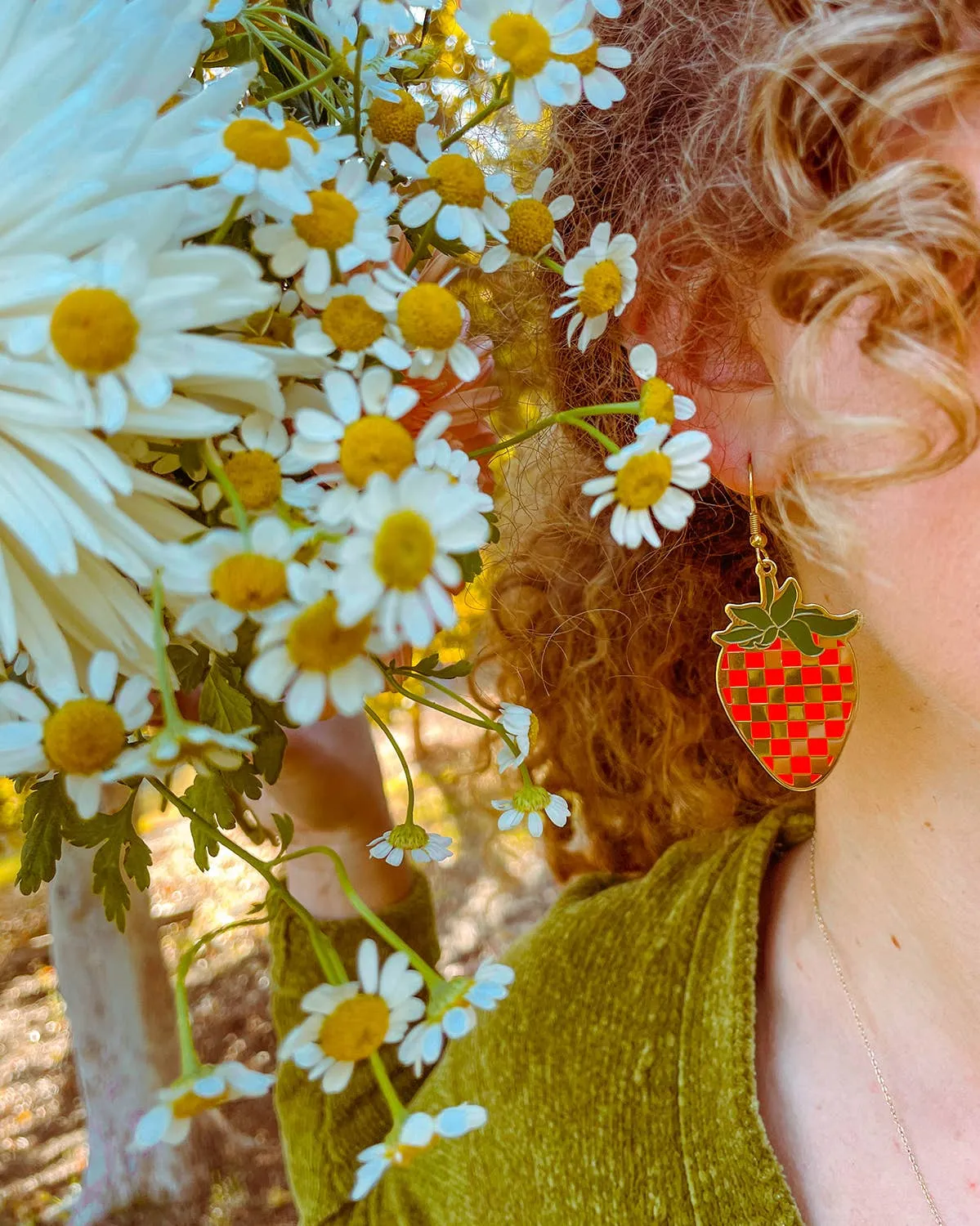 Red Hot Mismatch Earrings