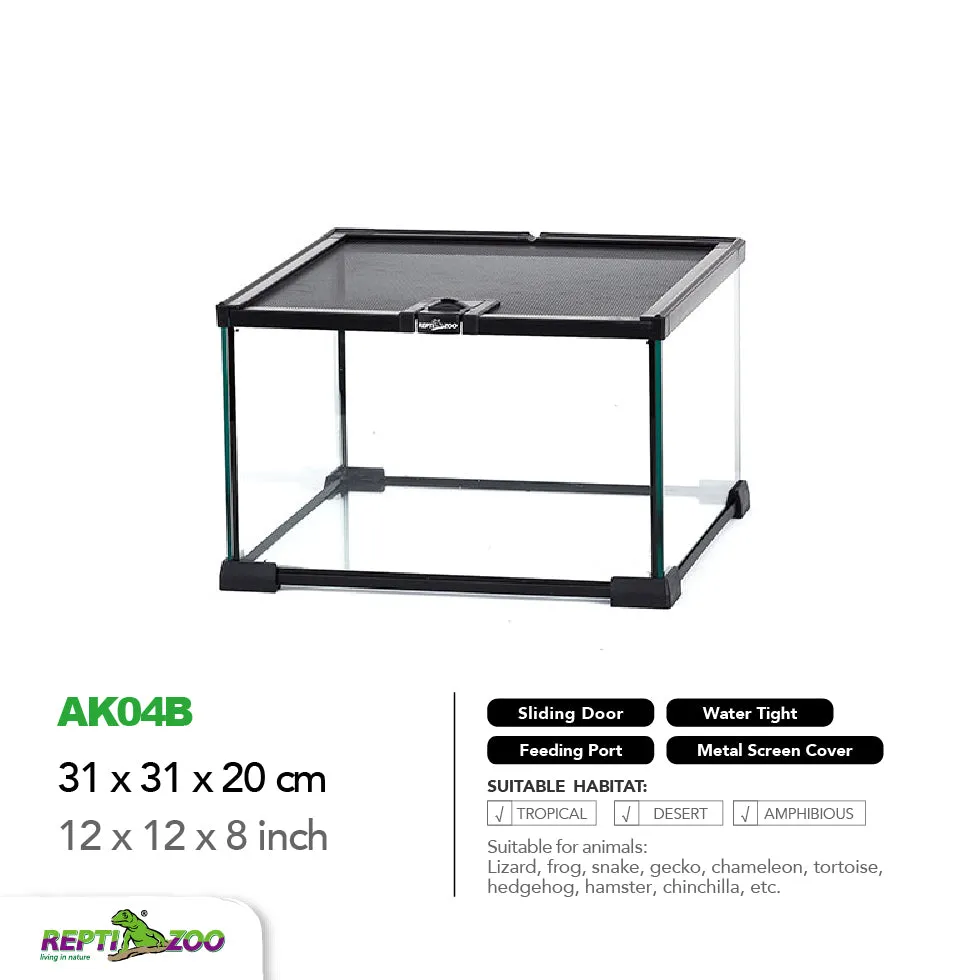 REPTIZOO Mini Glass Reptile Habitat AK Series