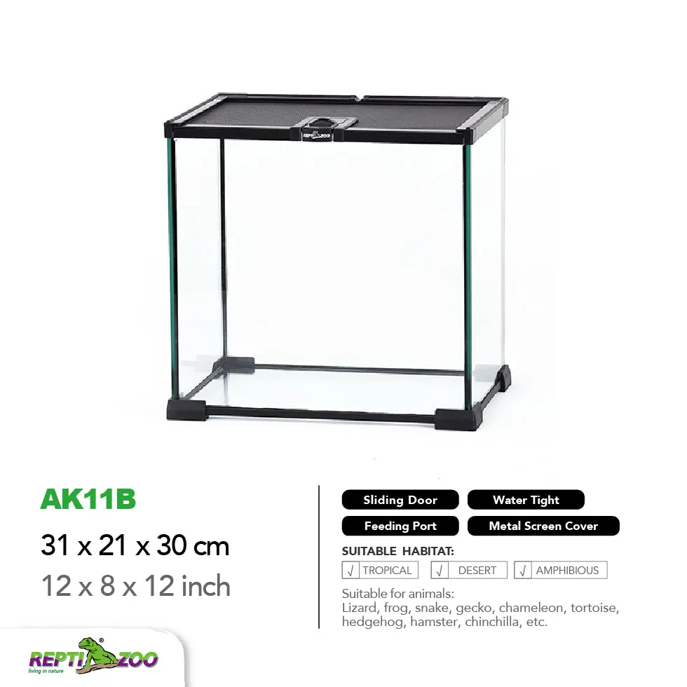 REPTIZOO Mini Glass Reptile Habitat AK Series