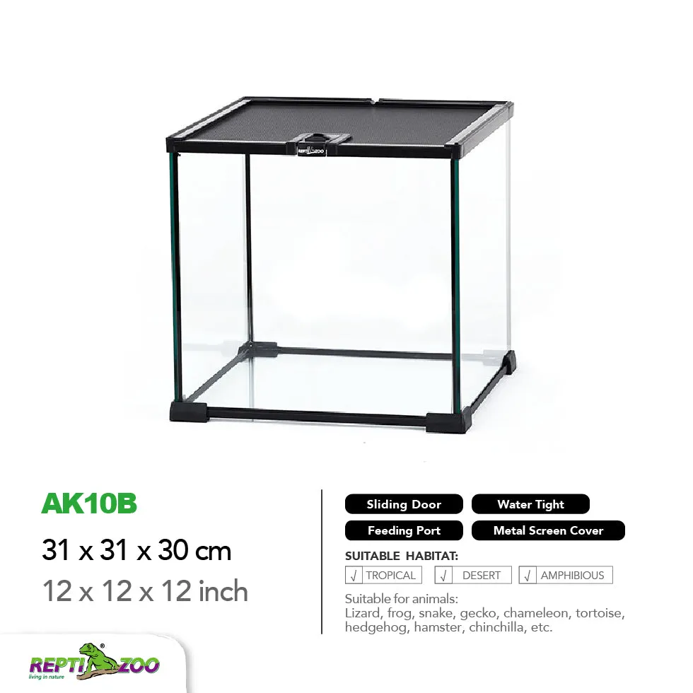 REPTIZOO Mini Glass Reptile Habitat AK Series