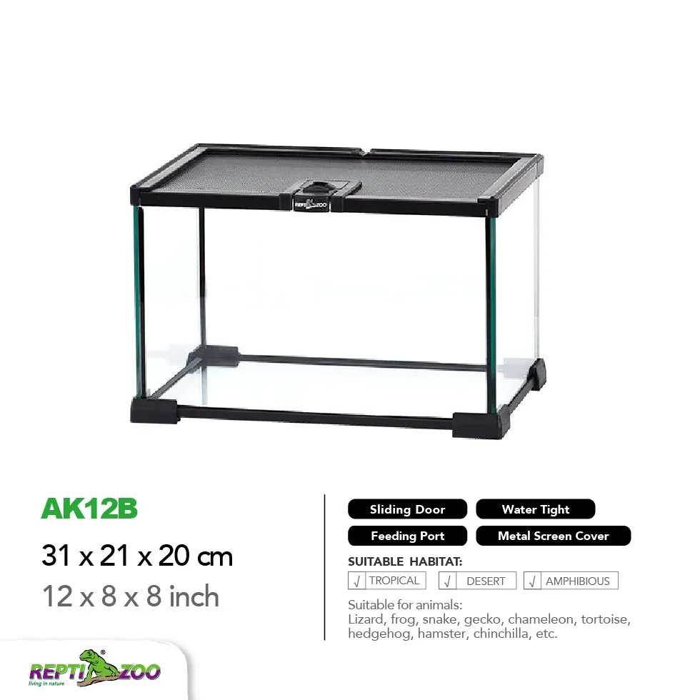 REPTIZOO Mini Glass Reptile Habitat AK Series
