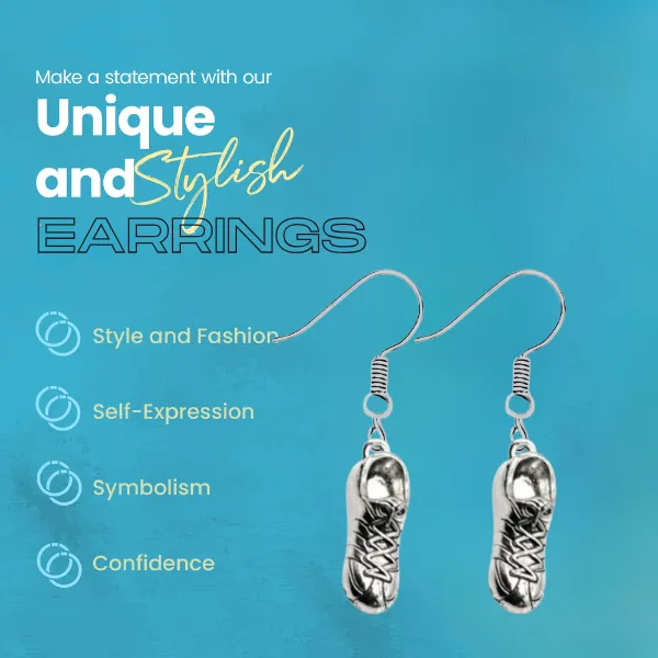 Runner Sneaker Earrings
