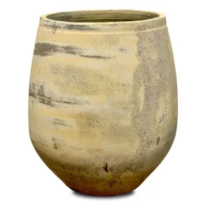 Sicilia Medium Greenish White Planter