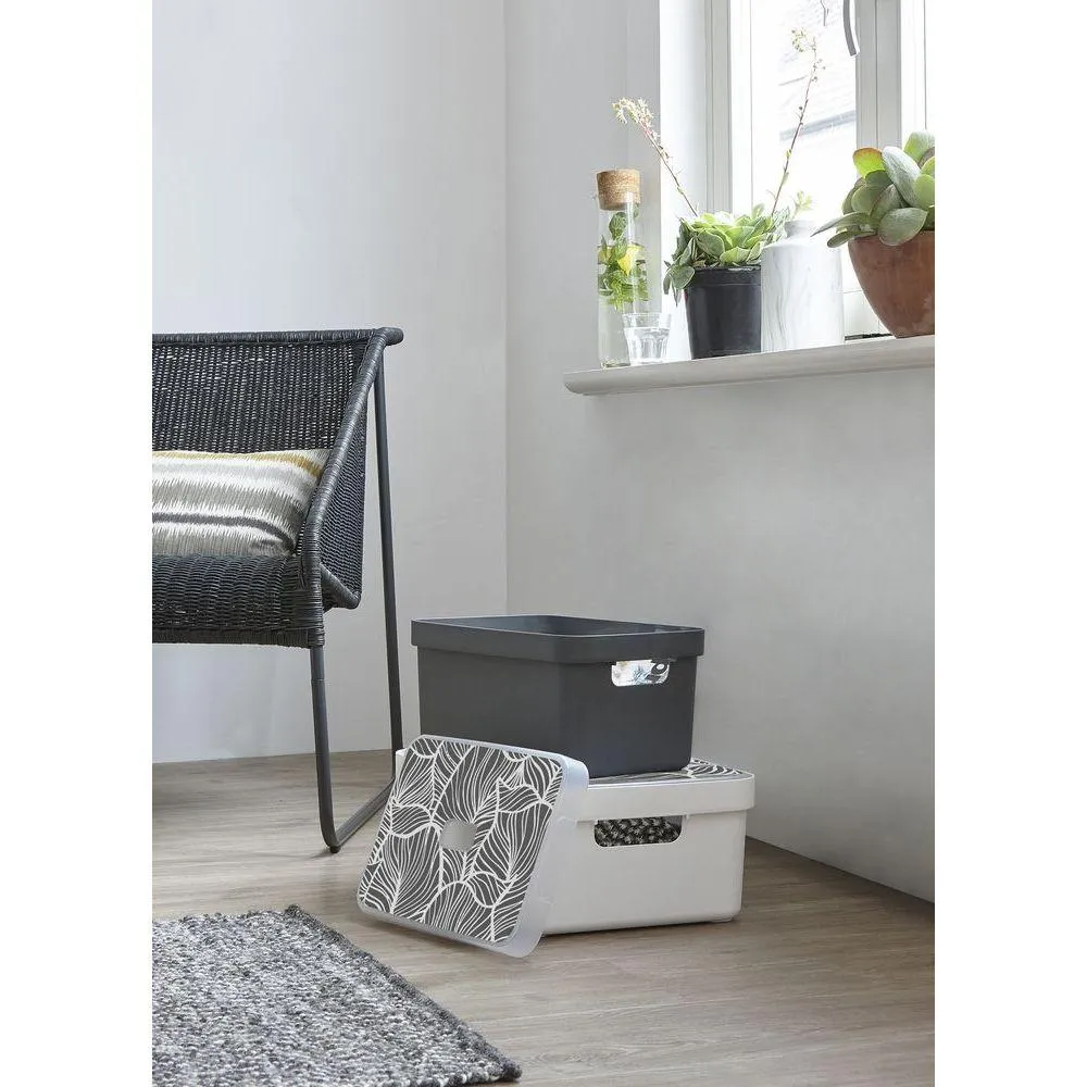 Sigma Home 24L & 32L Lid Black Leaf