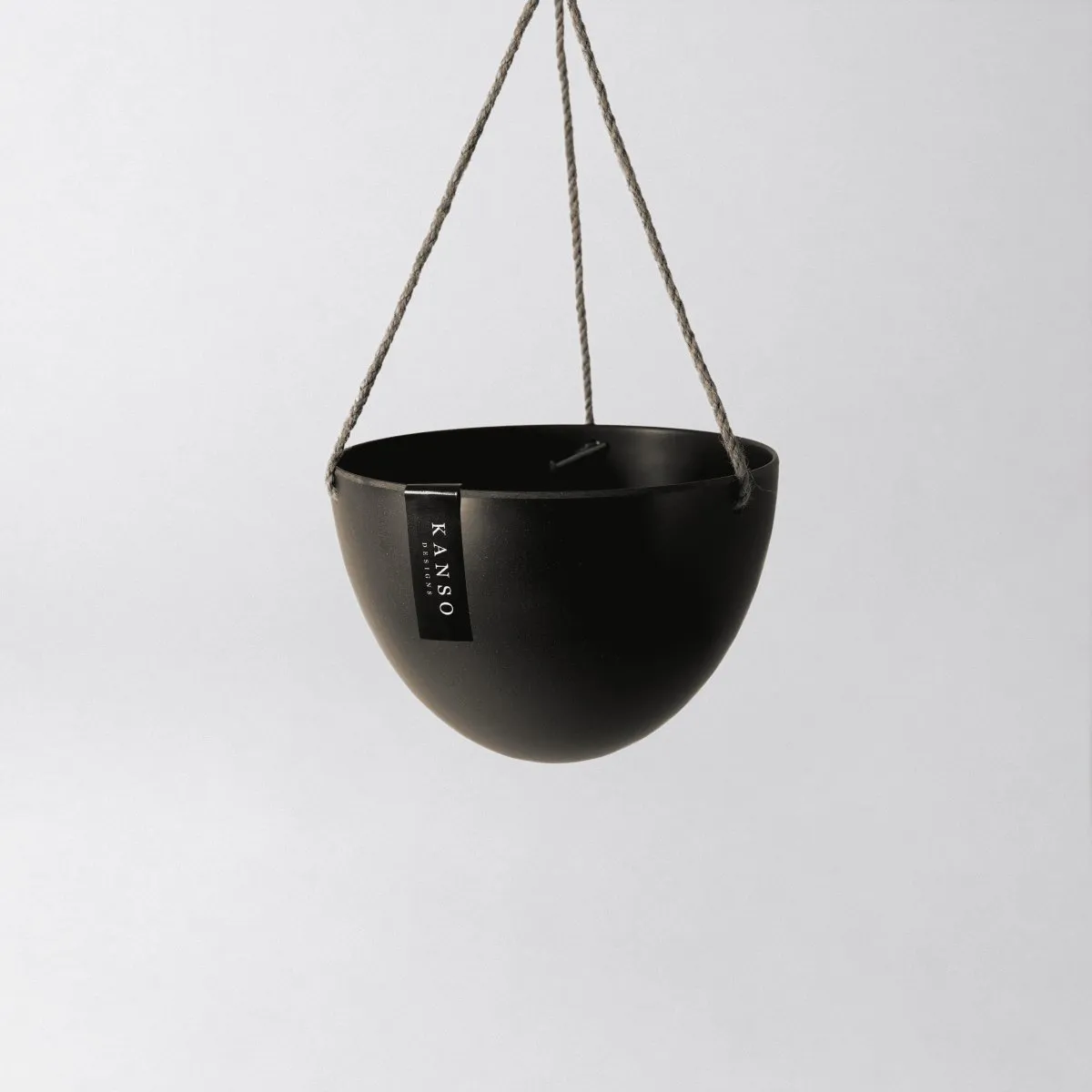 Signature Stone Hanging Planter Pot 8 Inch (Round Bottom)