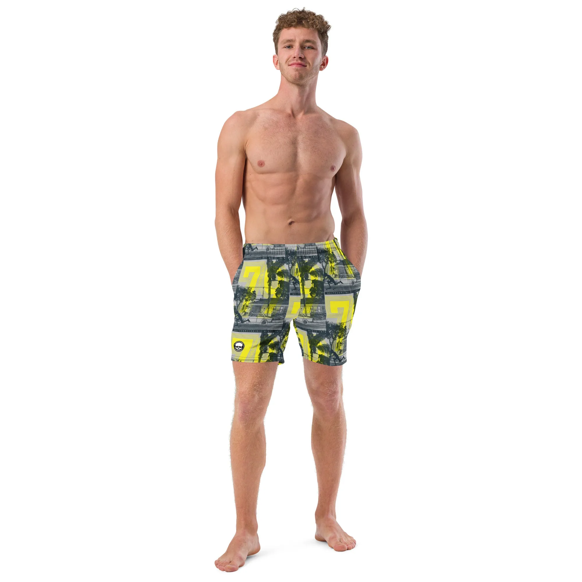 Skate Rad Since 1979 Men's swim trunks