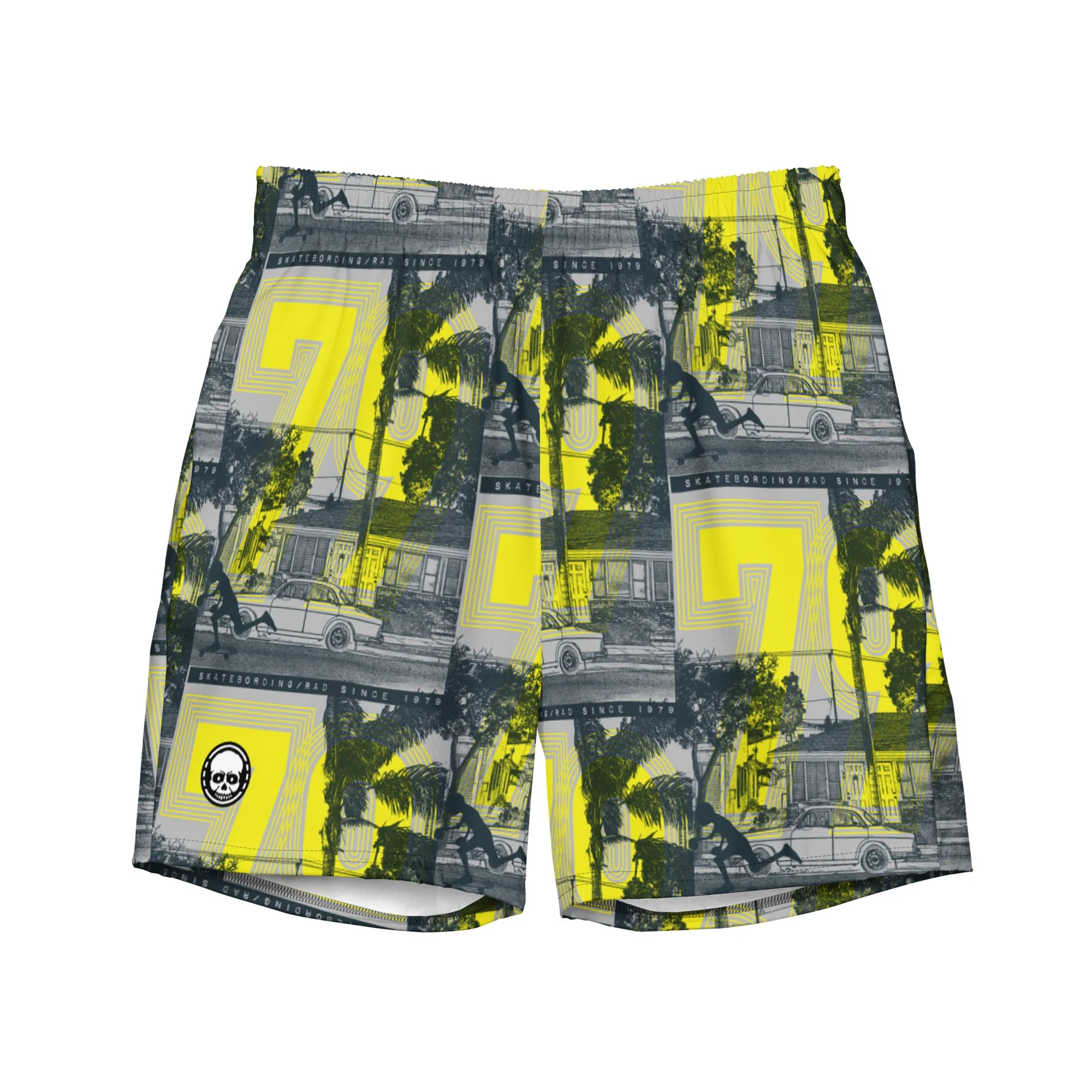 Skate Rad Since 1979 Men's swim trunks
