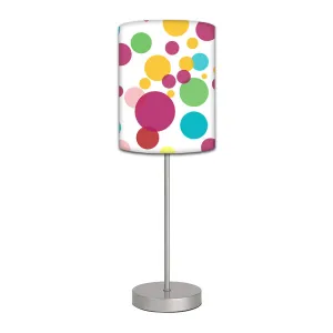Stainless Steel Table Lamp For Living Room Bedroom -   Circles Of Color