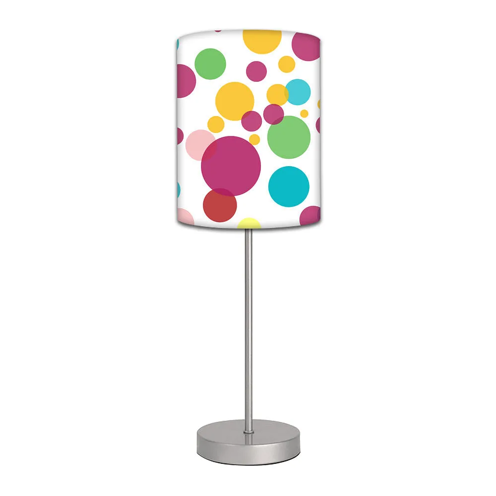 Stainless Steel Table Lamp For Living Room Bedroom -   Circles Of Color