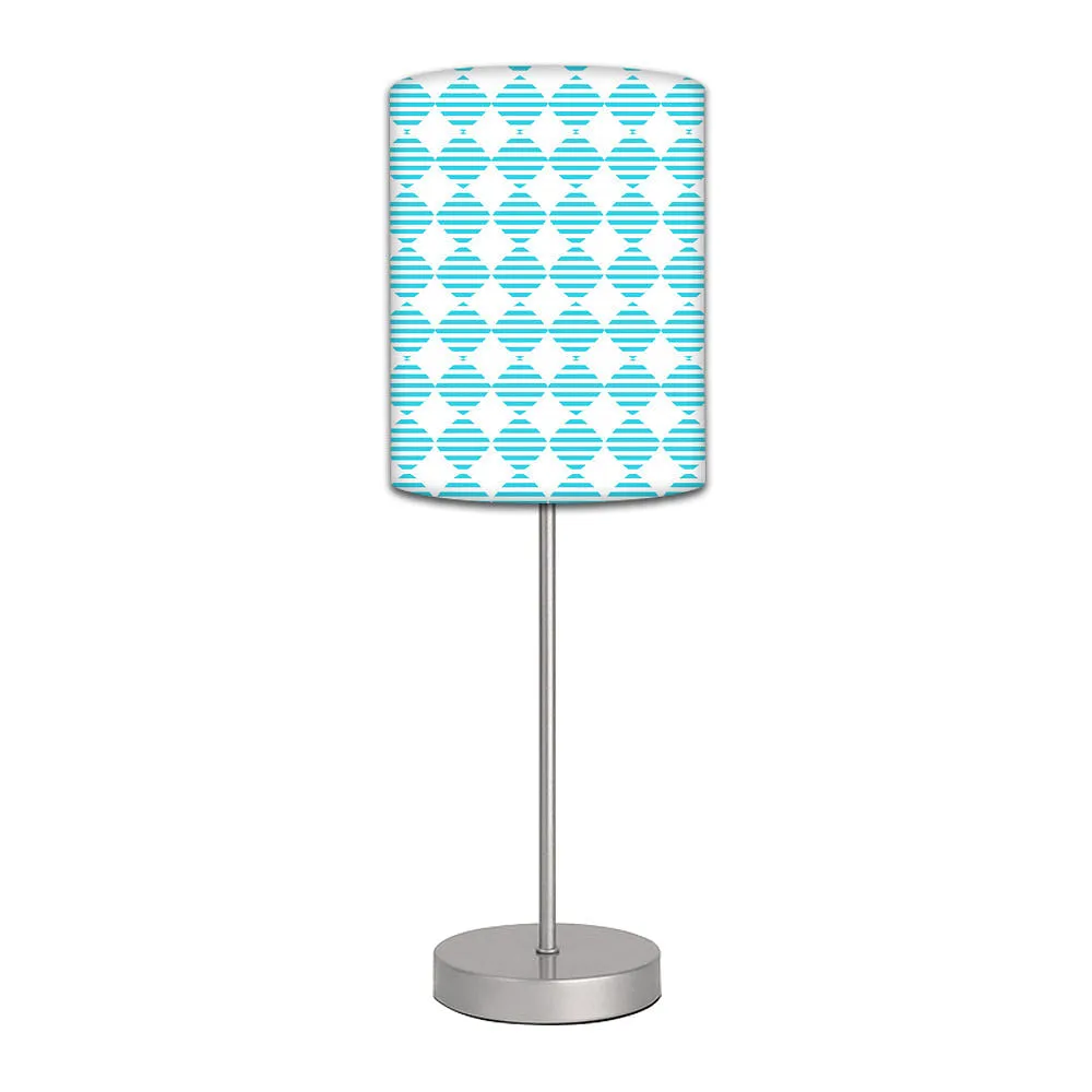 Stainless Steel Table Lamp For Living Room Bedroom -   Dimond With Strips