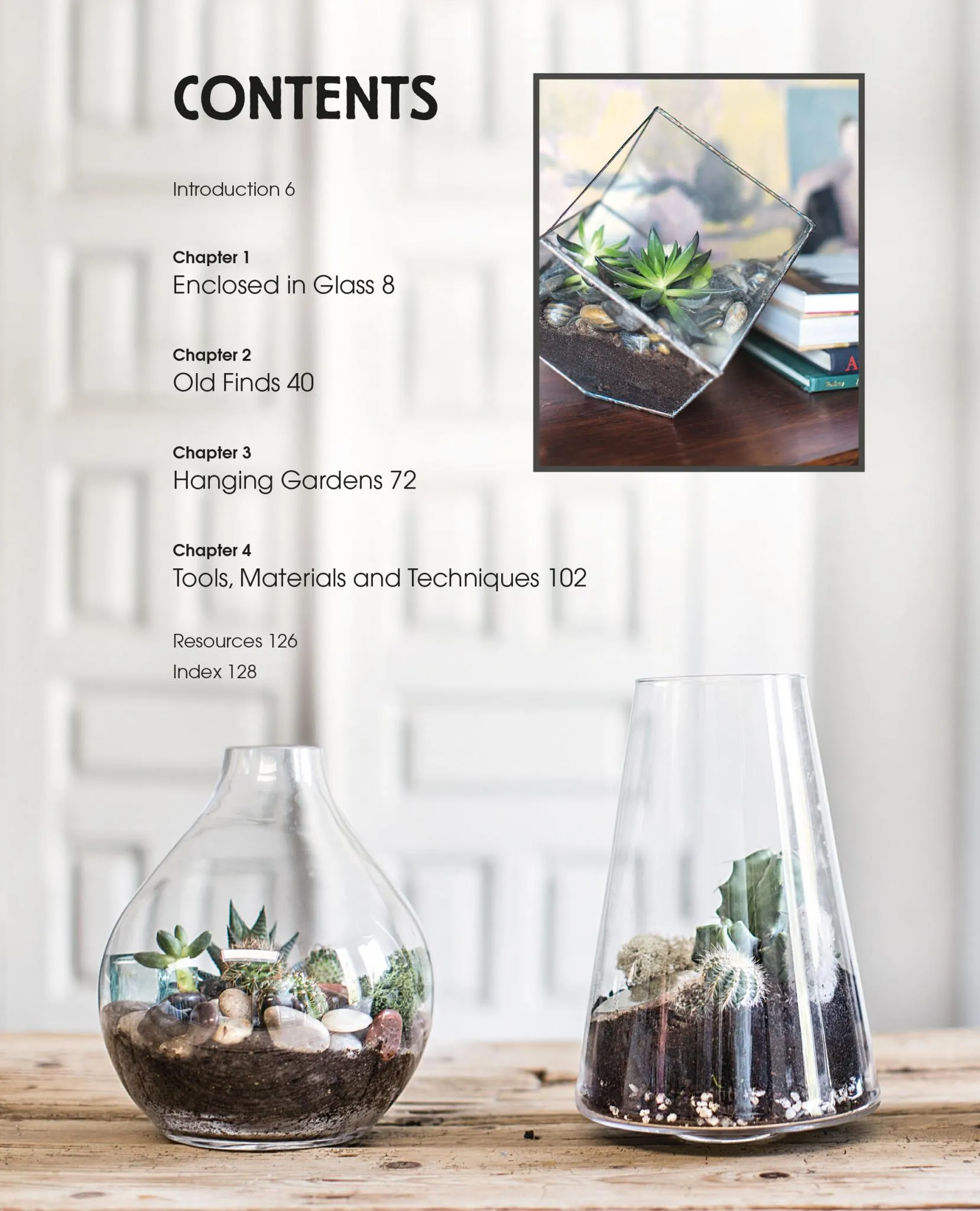 Succulents and All things Under Glass