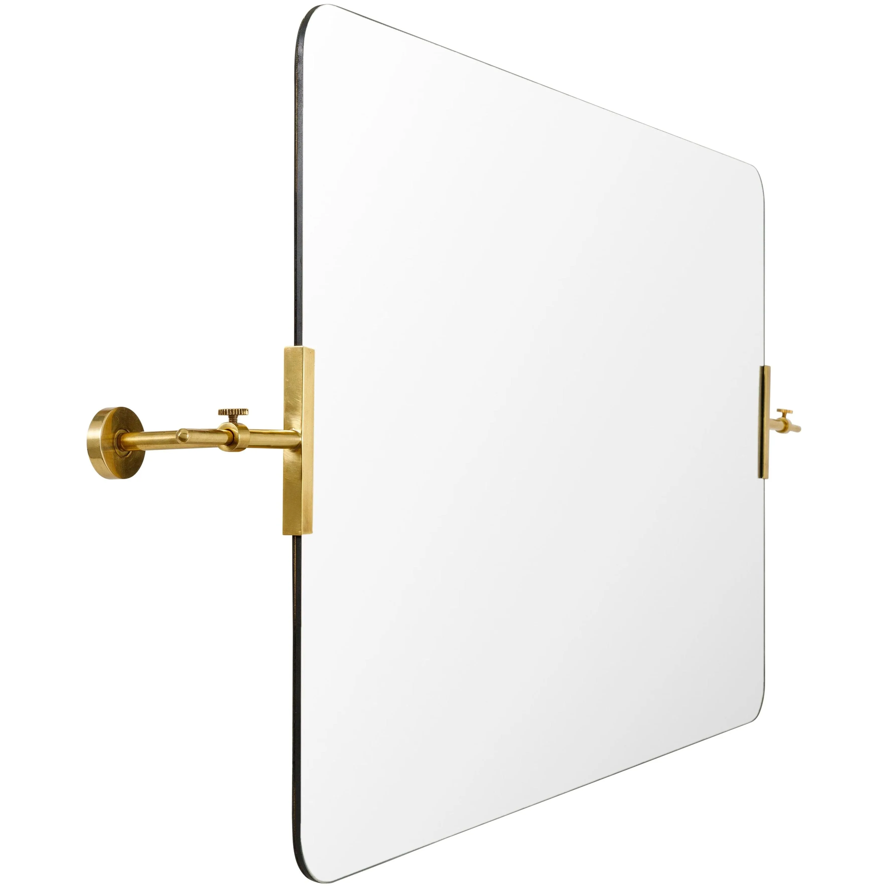 SURYA - Anastasya Gold Rectangle Wall Mirror