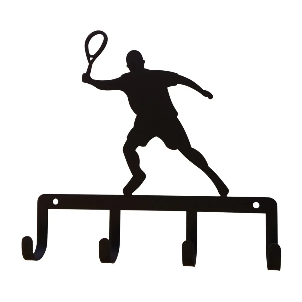 Tennis Player Key Holder