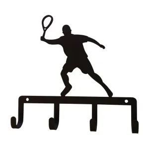 Tennis Player Key Holder