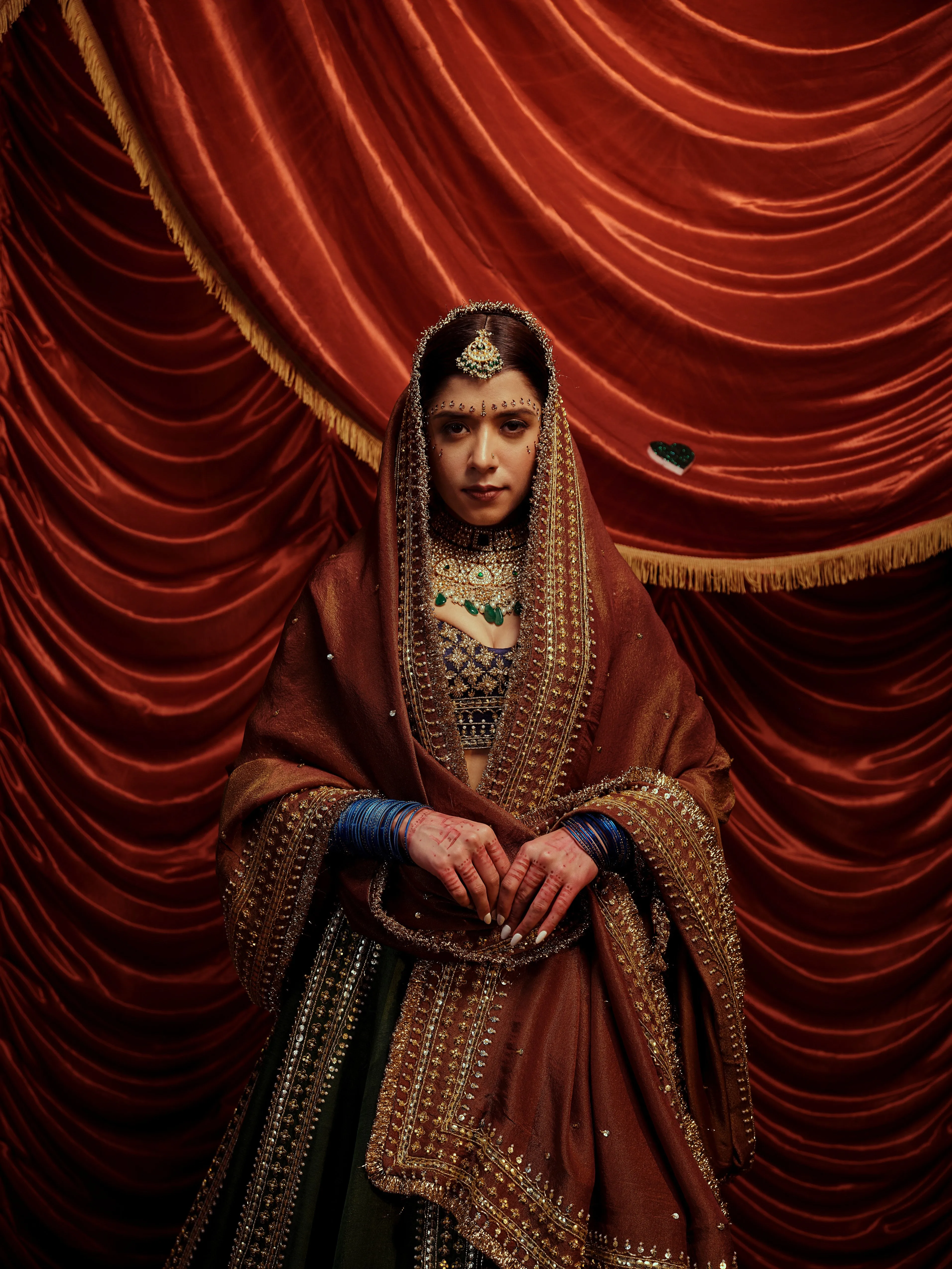 Unique 3 piece lehenga set