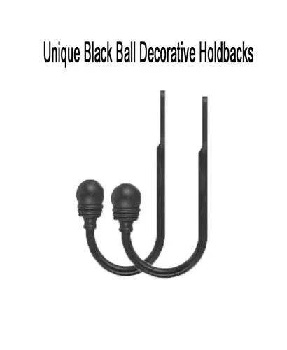 Unique Ball Decorative Curtain Rod