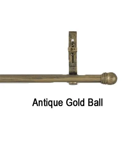 Unique Ball Decorative Curtain Rod
