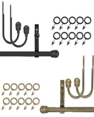 Unique Ball Decorative Curtain Rod