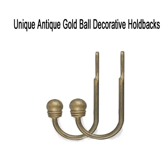 Unique Ball Decorative Curtain Rod