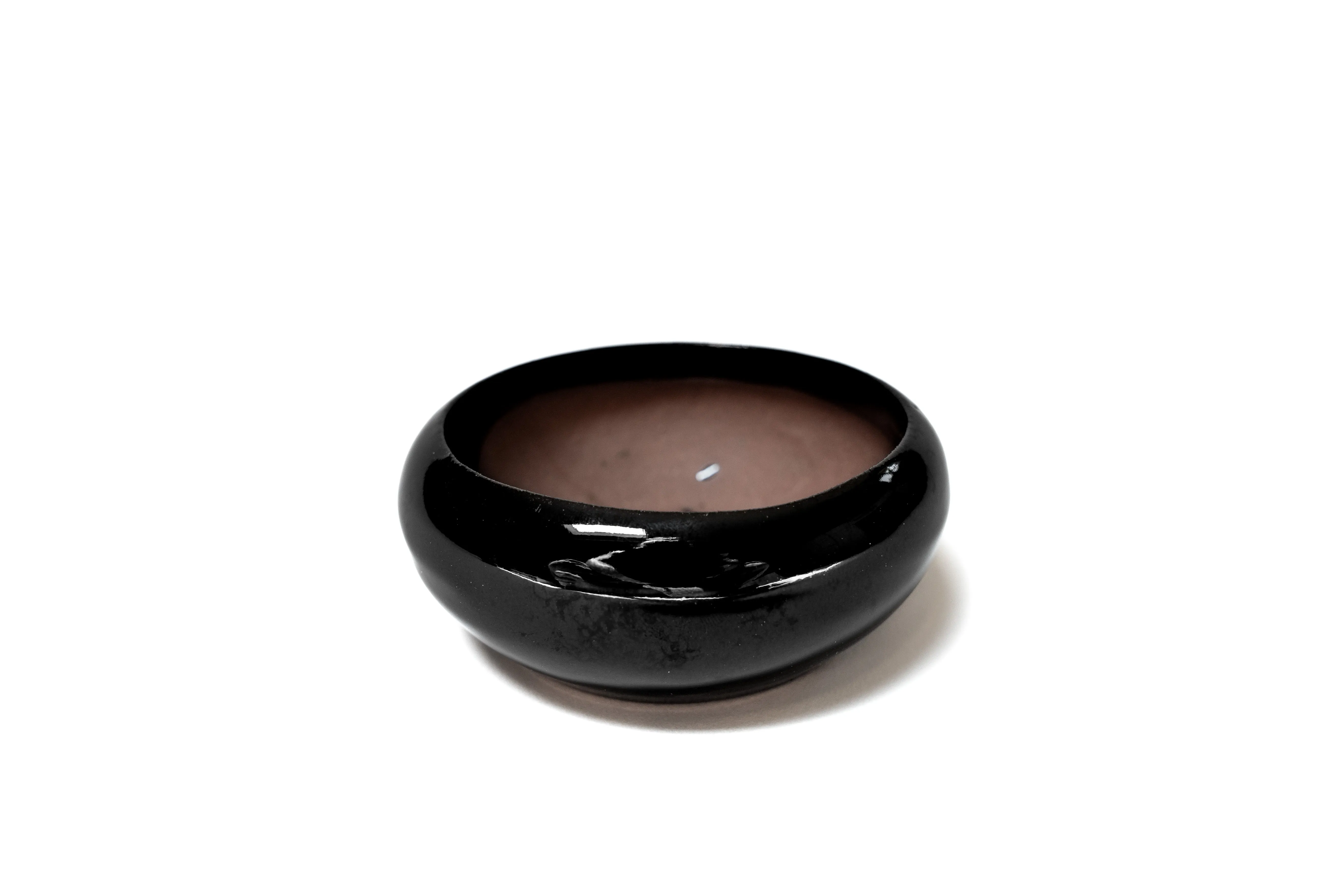 Wholesale - Fully Assembled Tillandsia Air Plant Dish Garden in Black Glazed Container