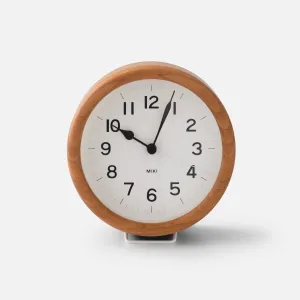 Wood Table/Wall Clock