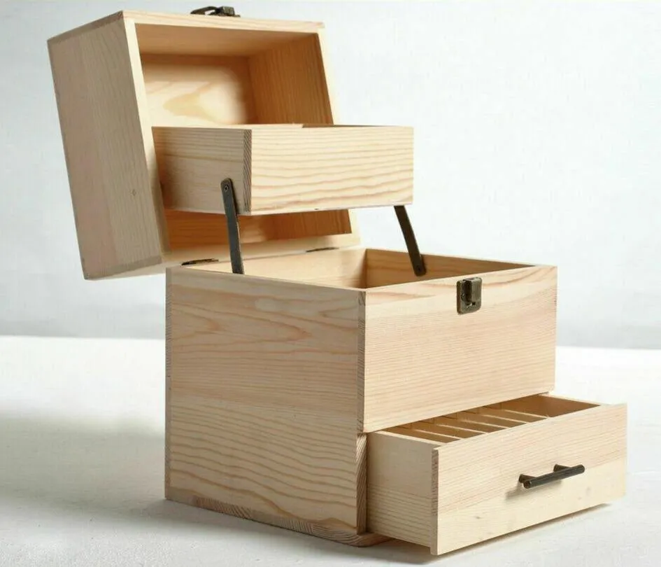 Wooden Essential Oil Storage Box
