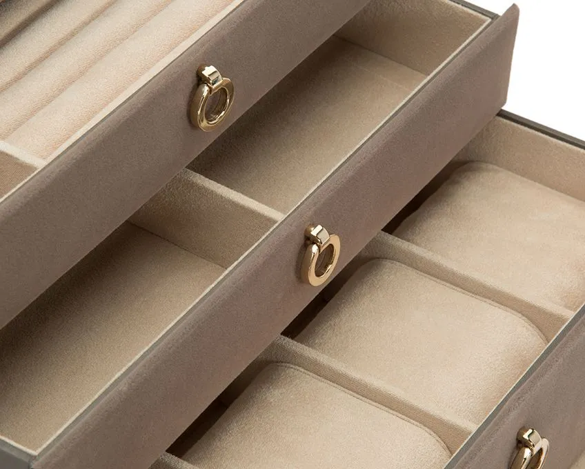Zoe Large Jewelry Box (Mink)