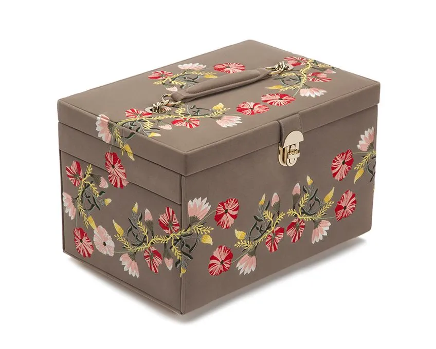 Zoe Large Jewelry Box (Mink)