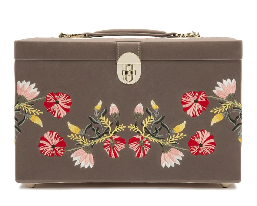 Zoe Large Jewelry Box (Mink)