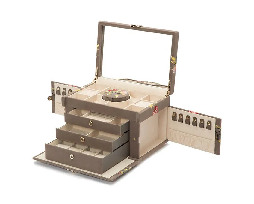 Zoe Large Jewelry Box (Mink)