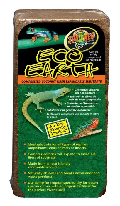Zoo Med Eco Earth Coconut Fibre Substrate