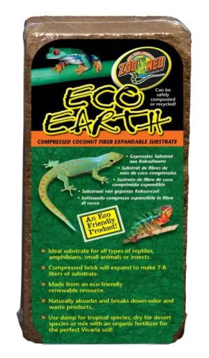 Zoo Med Eco Earth Coconut Fibre Substrate